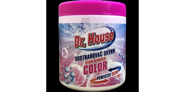 Dr. House odstraňovač skvrn sypký Color 750 g                                                                                                                                                                                                             