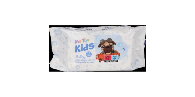 Me Too vlhčené ubrousky Bulldog 72 ks                                                                                                                                                                                                                     