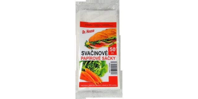 Dr. House svačinové sáčky papírové 50 ks                                                                                                                                                                                                                  