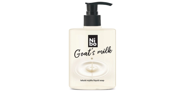 NIBO tekuté mýdlo s dávkovačem Goat's milk 500 ml                                                                                                                                                                                                         