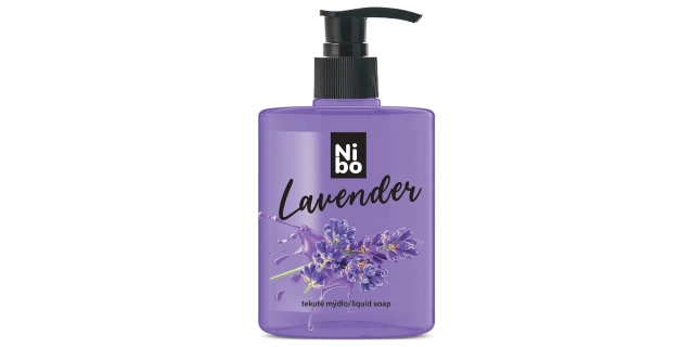 NIBO tekuté mýdlo s dávkovačem Lavender 500 ml                                                                                                                                                                                                            