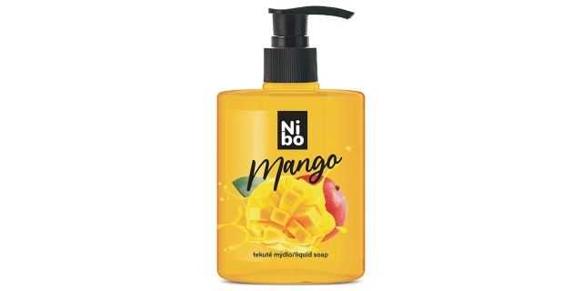 NIBO tekuté mýdlo s dávkovačem Mango 500 ml                                                                                                                                                                                                               