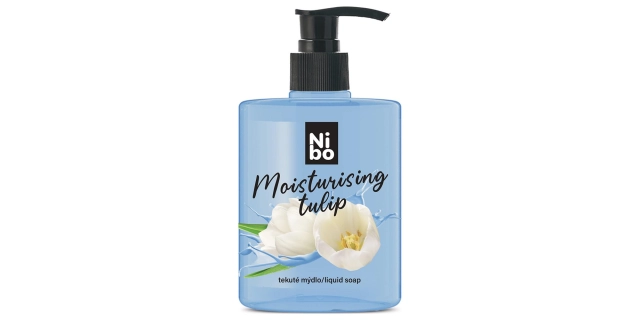 NIBO tekuté mýdlo s dávkovačem Moisturizing White tulips 500 ml                                                                                                                                                                                           