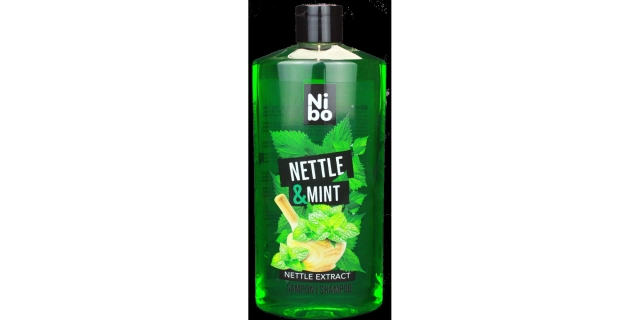 NIBO šampon Kopřiva a mint pro mastné vlasy 500 ml                                                                                                                                                                                                        