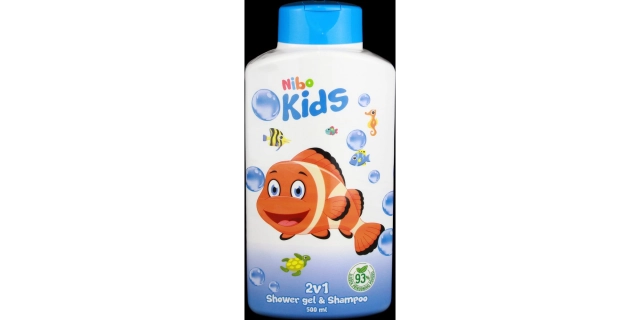 NIBO 2v1 s.g. a šampon Happy Fish 500 ml                                                                                                                                                                                                                  