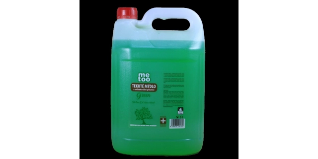 Me too tekuté mýdlo s antibakteriální přísadou Green 5 L                                                                                                                                                                                                  