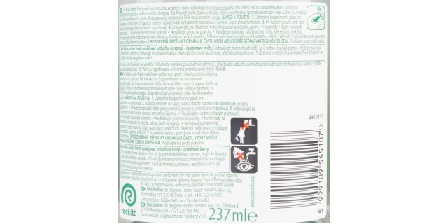 Air Wick Active Fresh osvěžovač vzduchu ve spreji - Jasmínové květy                                                                                                                                                                                       