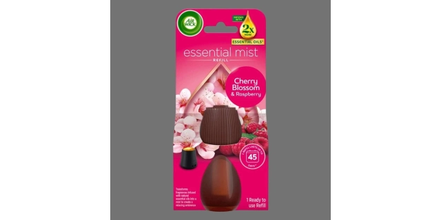 Air Wick náplň pro aroma difuzér - Třešňový květ a malina.                                                                                                                                                                                                