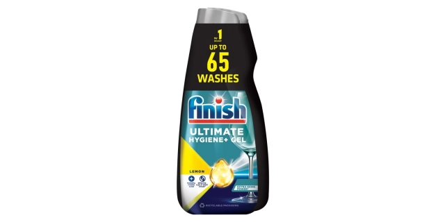 Finish Ultimate Hygiene+ gel - Lemon 2x650ml                                                                                                                                                                                                              
