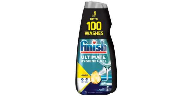 Finish Ultimate Hygiene+ gel - Lemon 2x1l                                                                                                                                                                                                                 
