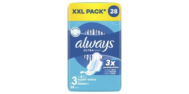 Always vložky Ultra Day Super Extra Quatro 28ks (S3)                                                                                                                                                                                                      