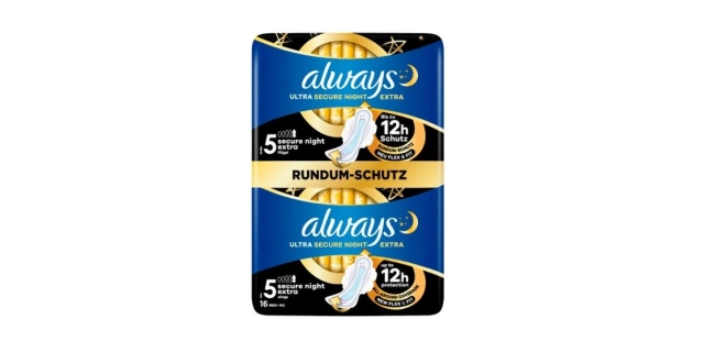 Always vložky Ultra Platinum Extra Secure Night Quatro 16ks (S5)                                                                                                                                                                                          