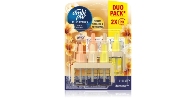 AmbiPur 3vol náplň Gold Orchid 2 x 20ml                                                                                                                                                                                                                   