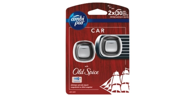 AmbiPur Car Jaguar Old Spice 2 x 2ml                                                                                                                                                                                                                      