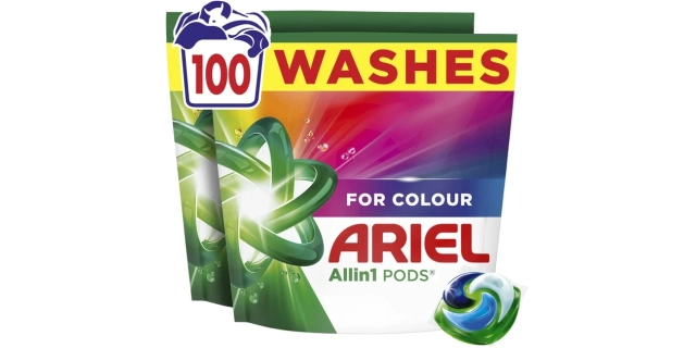 Ariel kapsle Color Box 100ks                                                                                                                                                                                                                              