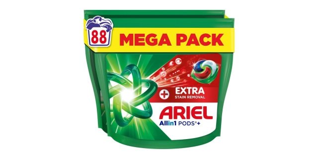 Ariel Plus kapsle Extra Clean Box 88ks                                                                                                                                                                                                                    