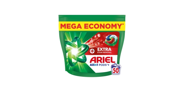 Ariel Plus kapsle Extra Clean sáček 50ks                                                                                                                                                                                                                  