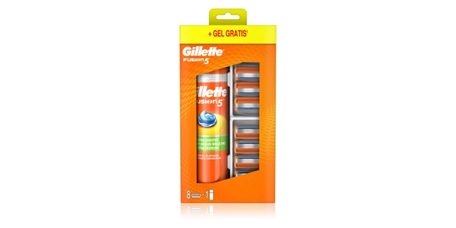 Gillette Fusion NH 8ks+Sensitive gel 200ml                                                                                                                                                                                                                