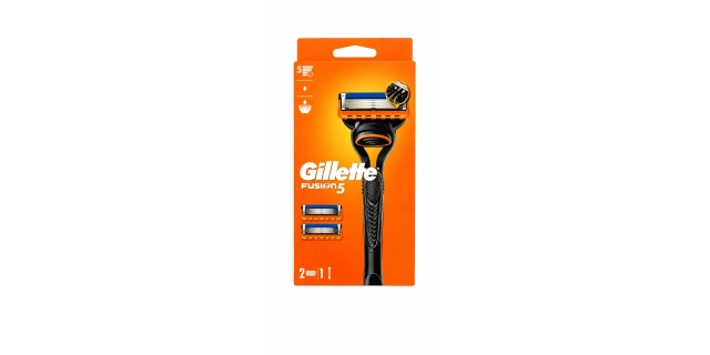 Gillette Fusion strojek + 2 NH                                                                                                                                                                                                                            