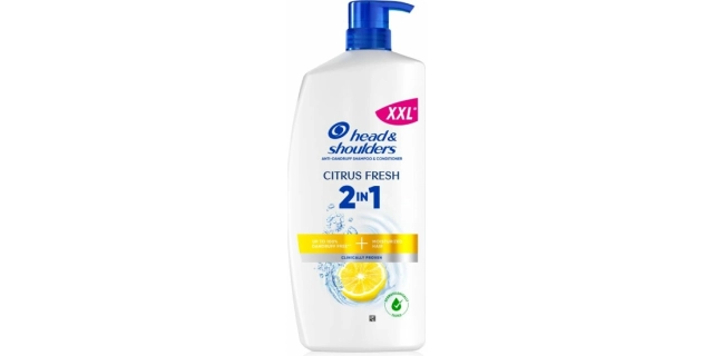 H&S šampon 2v1 Citrus 800ml                                                                                                                                                                                                                               