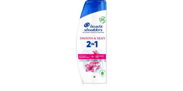 H&S šampon 2v1 Smooth&Silky 400ml                                                                                                                                                                                                                         