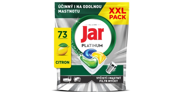 Jar kapsle na nádobí Platinum 73ks                                                                                                                                                                                                                        