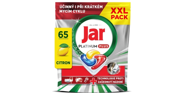 Jar kapsle na nádobí Platinum Plus 65ks                                                                                                                                                                                                                   