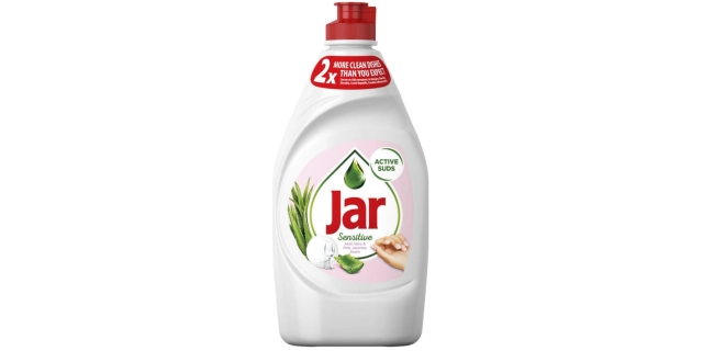 Jar prostředek na nádobí Sensitive Aloe&Pink 450ml                                                                                                                                                                                                        