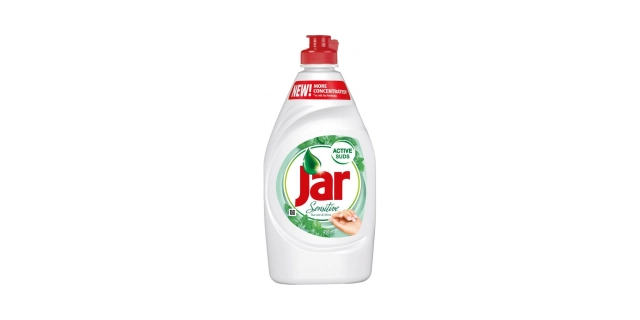 Jar prostředek na nádobí Sensitive Tea Tree & Mint 450ml                                                                                                                                                                                                  