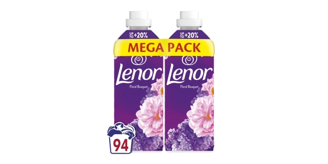 Lenor aviváž Flower Bouquet duopack 2x987ml/94PD                                                                                                                                                                                                          