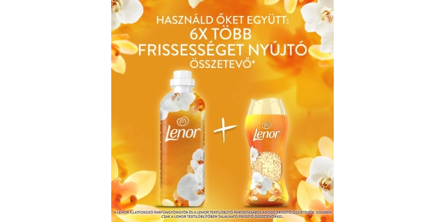 Lenor aviváž Gold Orchid & Vanilla duopack 2x987ml/94PD                                                                                                                                                                                                   