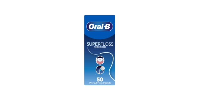 Oral-B dentální nit Super Floss Odmerenými Vlákny 50 ks                                                                                                                                                                                                   