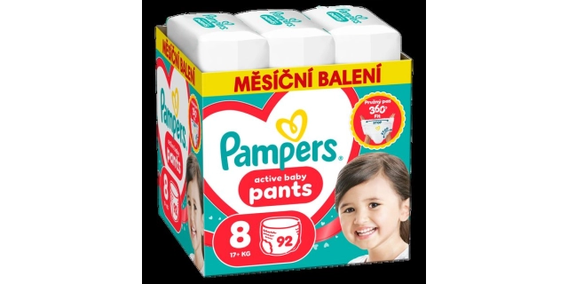 Pampers kalhotkové plenky Monthly Box S8 92ks                                                                                                                                                                                                             