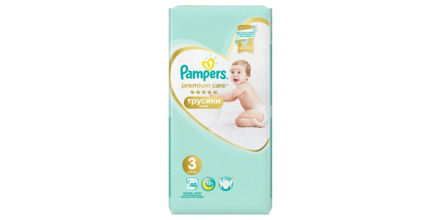 Pampers Premium kalhotkové plenky Value Pack S3 48ks                                                                                                                                                                                                      