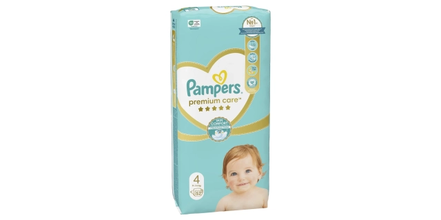 Pampers Premium Value Pack S4 52ks                                                                                                                                                                                                                        