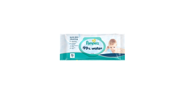 Pampers ubrousky Aqua 12x60ks zero plastic                                                                                                                                                                                                                
