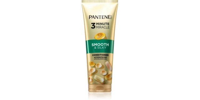 Pantene kondicioner 3MinuteMiracle Smooth&Sleek 220ml                                                                                                                                                                                                     