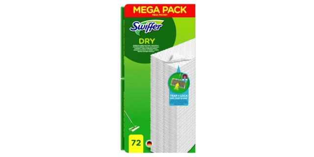 Swiffer Sweeper Suché Utěrky na Podlahu 72ks                                                                                                                                                                                                              