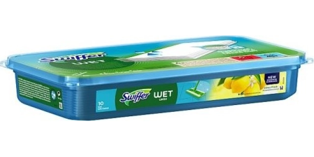 Swiffer Sweeper Vlhčené utěrky Citrus Fresh na podlahu 10ks                                                                                                                                                                                               
