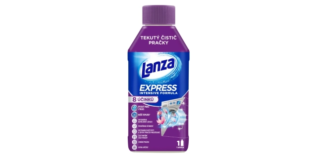 Lanza Tekutý čistič pračky Express 250 ml                                                                                                                                                                                                                 