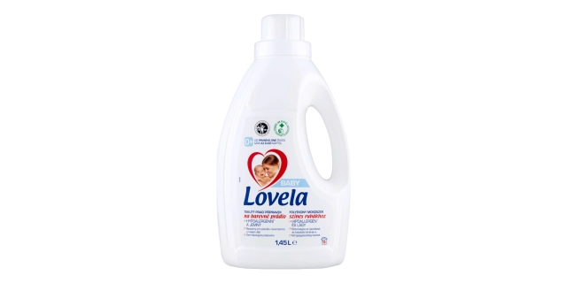 Lovela Baby tekutý prací přípravek na barevné prádlo 1,45 l / 16 pracích dávek                                                                                                                                                                            