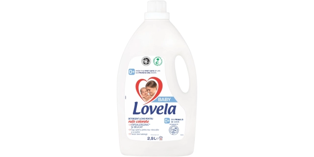 Lovela Baby tekutý prací přípravek na barevné prádlo 2,9 l / 32 pracích dávek                                                                                                                                                                             