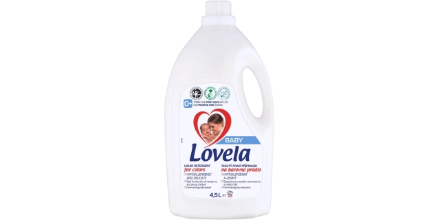 Lovela Baby tekutý prací přípravek na barevné prádlo 4,5 l / 50 pracích dávek                                                                                                                                                                             