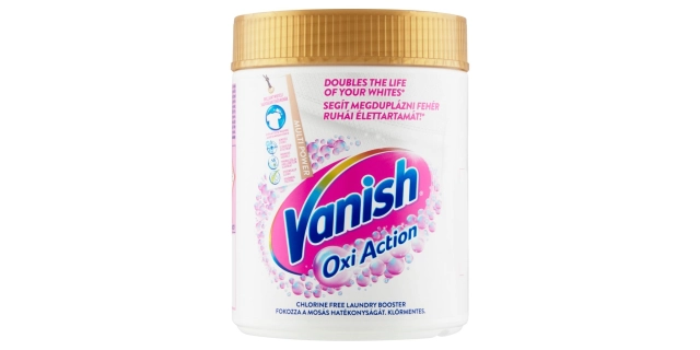 Vanish Oxi Action prášek na bělení a odstranění skvr 470g                                                                                                                                                                                                 