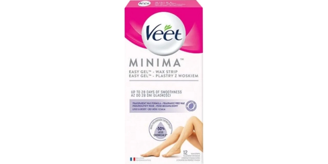 Veet Minima Hypoalergenní voskové pásky na nohy 12ks                                                                                                                                                                                                      