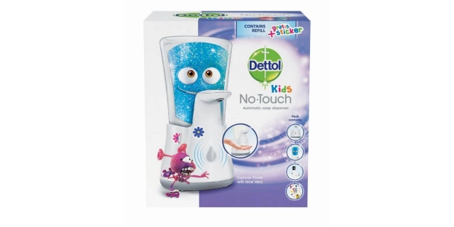 DETTOL Bezdotykový dávkovač mýdla Dobrodruh 250ml                                                                                                                                                                                                         