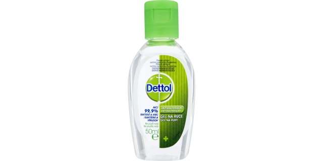DETTOL Antibakteriální gel na ruce 50 ml                                                                                                                                                                                                                  