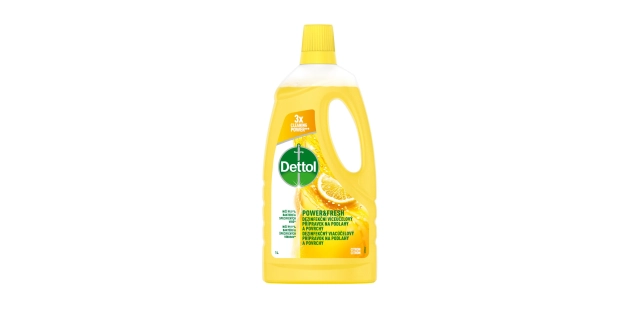 DETTOL Power&Fresh Dezinfekční víceúčelový přípravek na podlahy a povrchy Citron 1l                                                                                                                                                                       