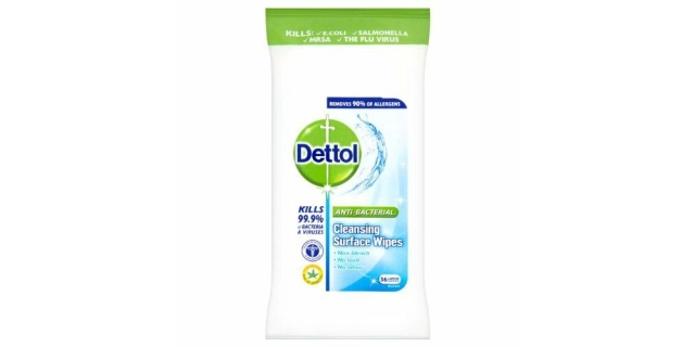 DETTOL Antibakteriální ubrousky na povrchy 36ks                                                                                                                                                                                                           