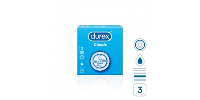 DUREX Classic 3 pcs                                                                                                                                                                                                                                       